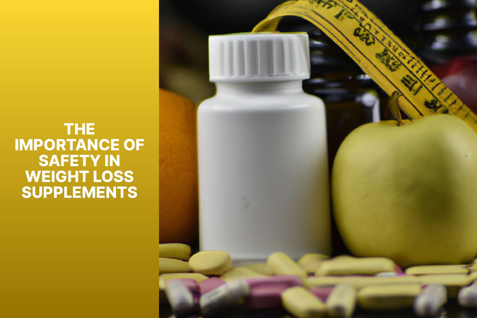 The Importance of Safety in Weight Loss Supplements - Safe natural weight loss supplements