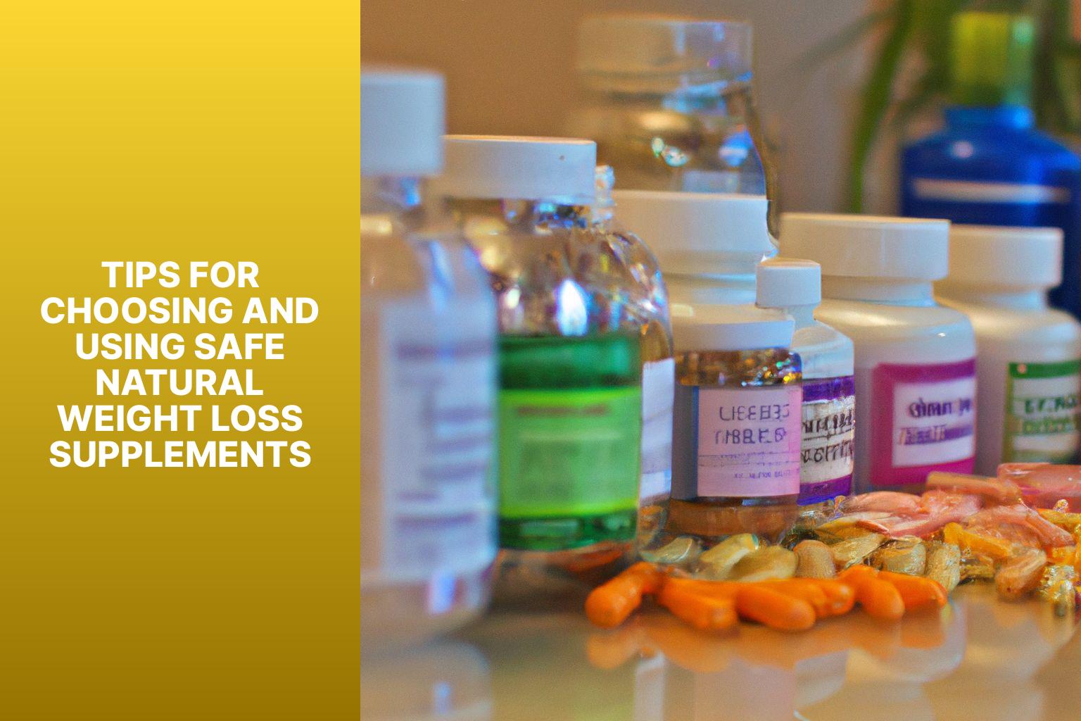 Tips for Choosing and Using Safe Natural Weight Loss Supplements - Safe natural weight loss supplements