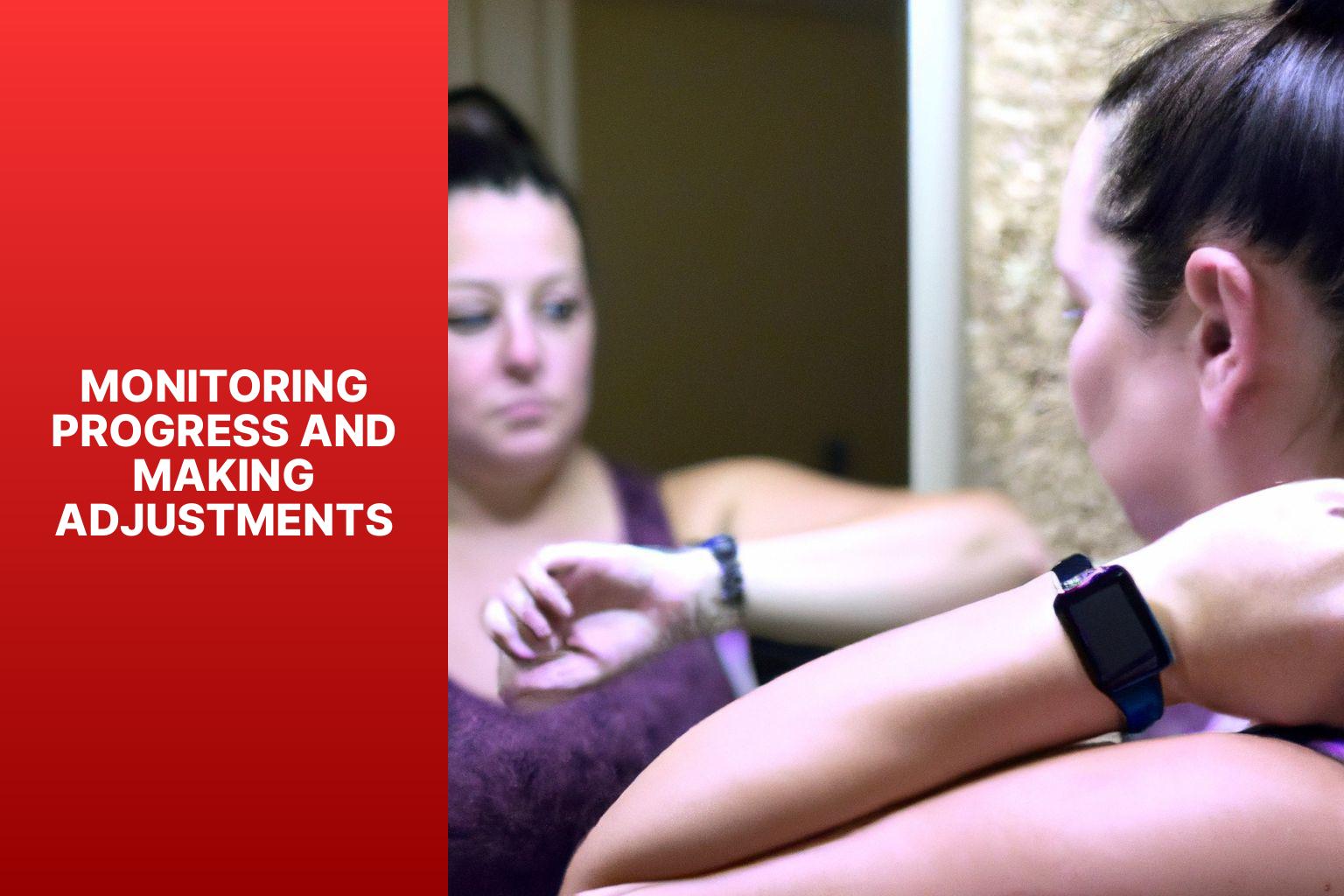 Monitoring Progress and Making Adjustments - Sustainable weight loss goals